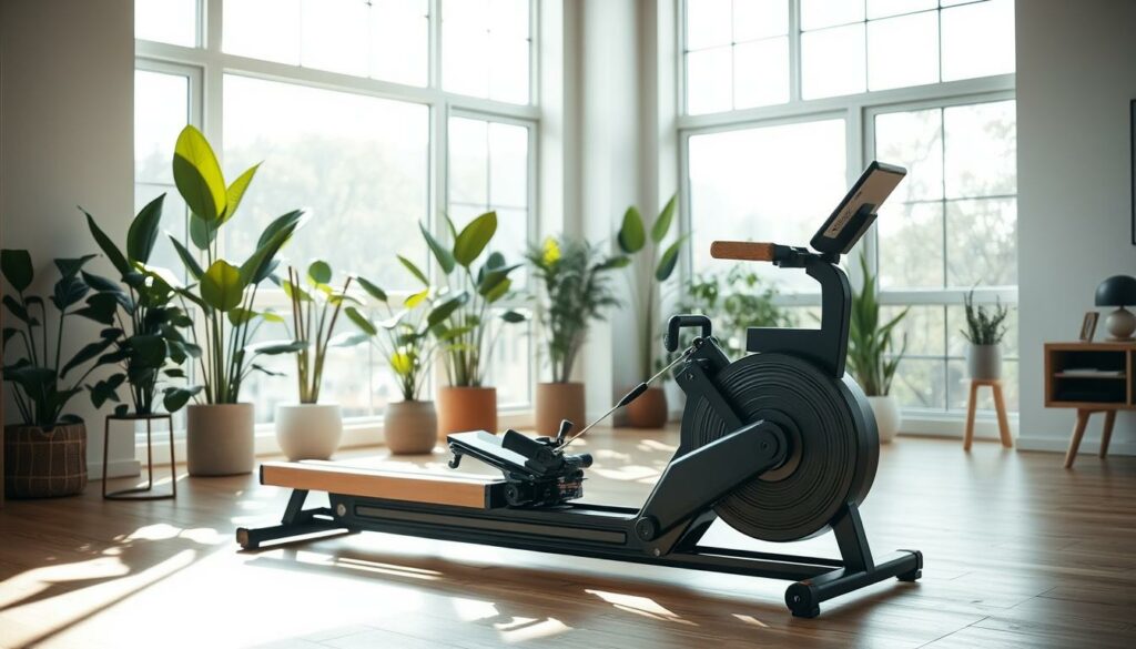 Rudergerät Heimtraining