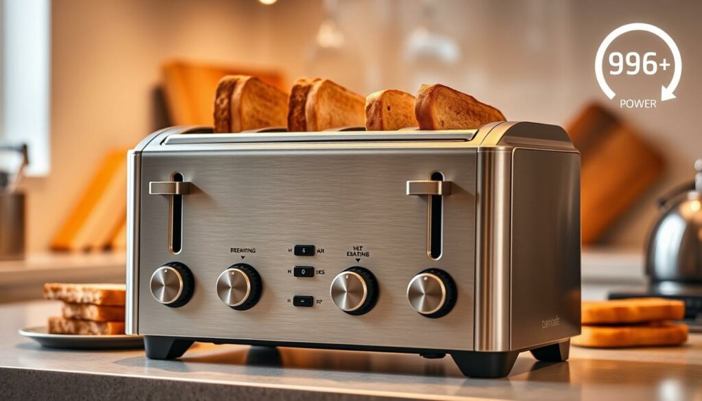 Toaster Leistung und Effizienz