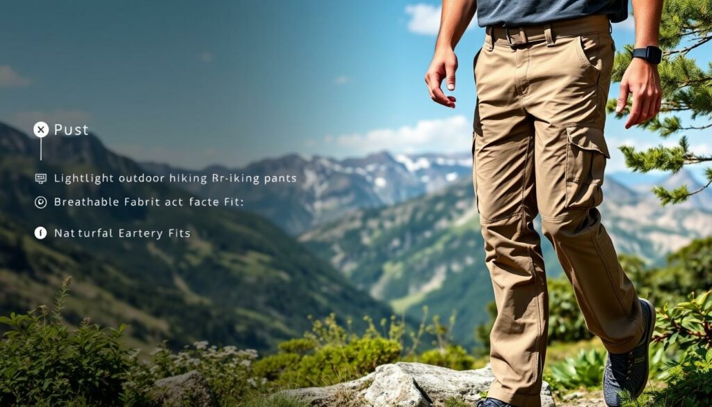 leichtgewichtige Outdoorhosen